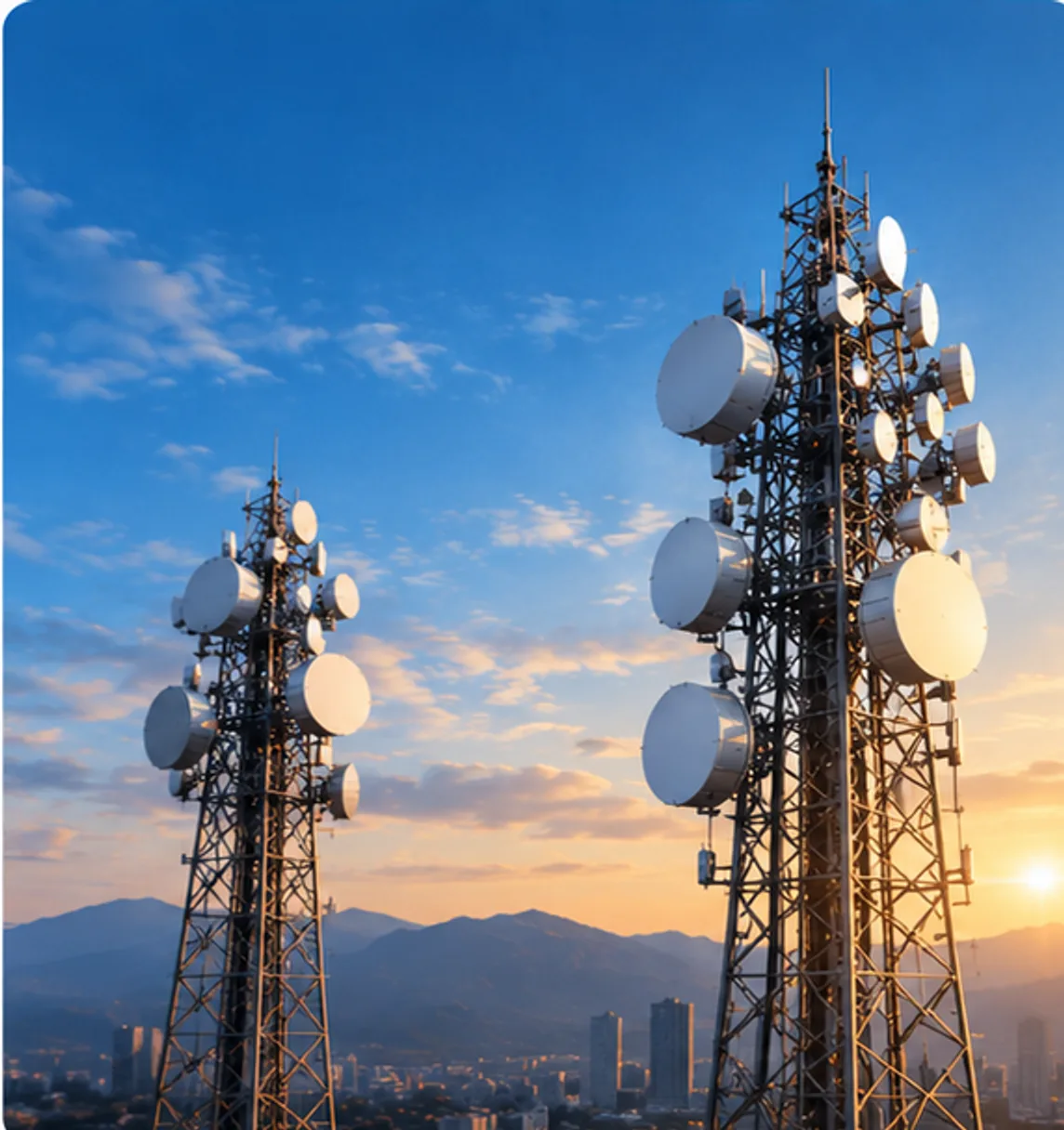 Fiber optic cable infrastructure being installed in the field